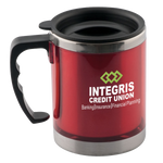 Promotional Stainless Insulated Red Mug - Hermes Printing