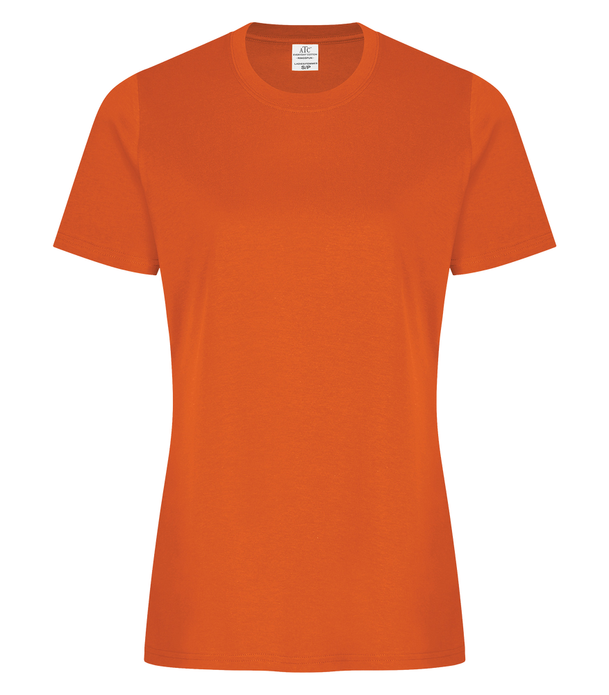 T-shirt personnalisé pour femme en coton promotionnel