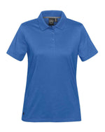  (Azure Blue) Stormtech Women's Oasis Liquid Cotton Polo 