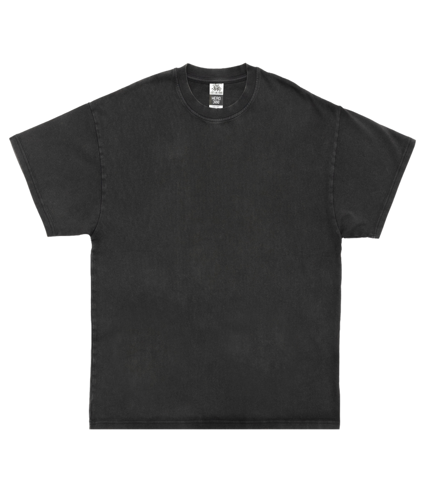 Acid Black Color Unisex Super Heavy unisex T-shirt in Montreal - Hermes Printing Imprimerie