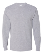 Athletic Heather Promotional Custom Long Sleeve T-shirt HermesPrinting Montreal