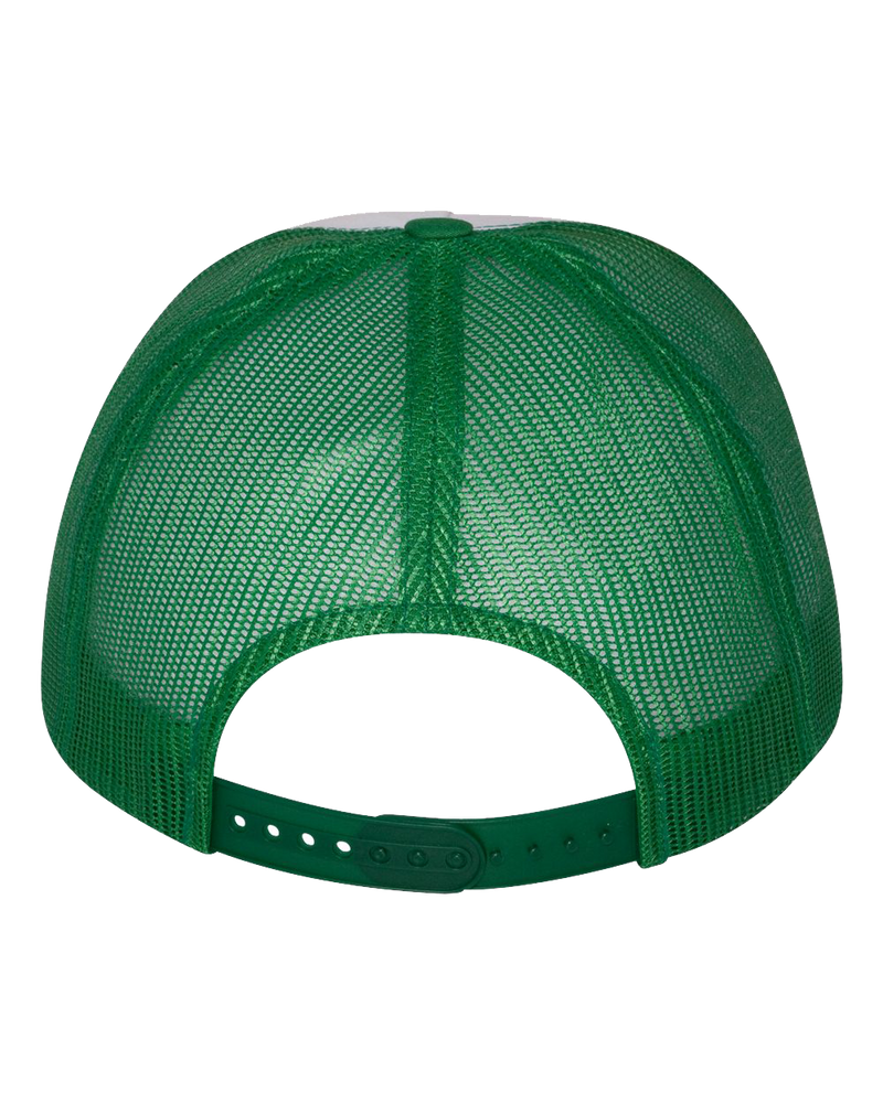 Kelly color Back Custom Trucker Cap and Hat - Hermes Printing imprimerie at Montreal