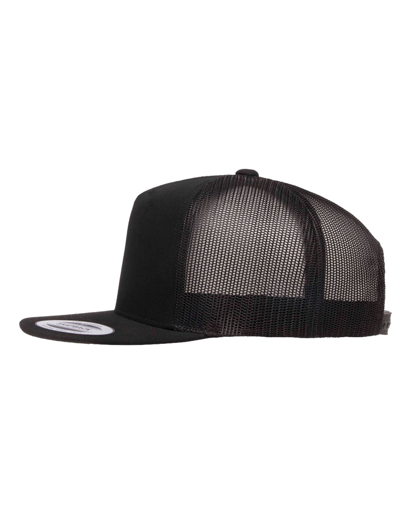 Black color Custom Trucker Cap and Hat - Hermes Printing imprimerie at Montreal