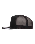 Black color Custom Trucker Cap and Hat - Hermes Printing imprimerie at Montreal