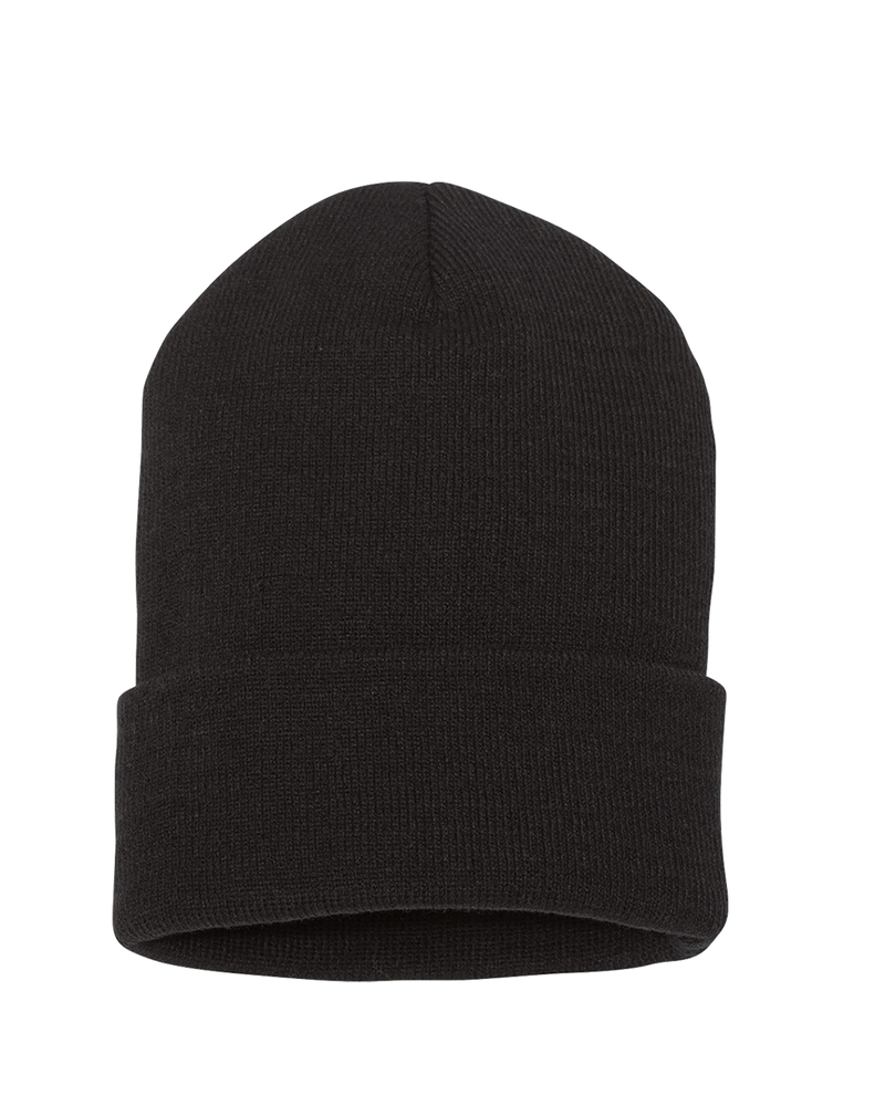 Black Custom Beanie Toque Embroidered Hermes Printing Montreal