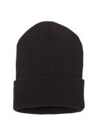 Black Custom Beanie Toque Embroidered Hermes Printing Montreal