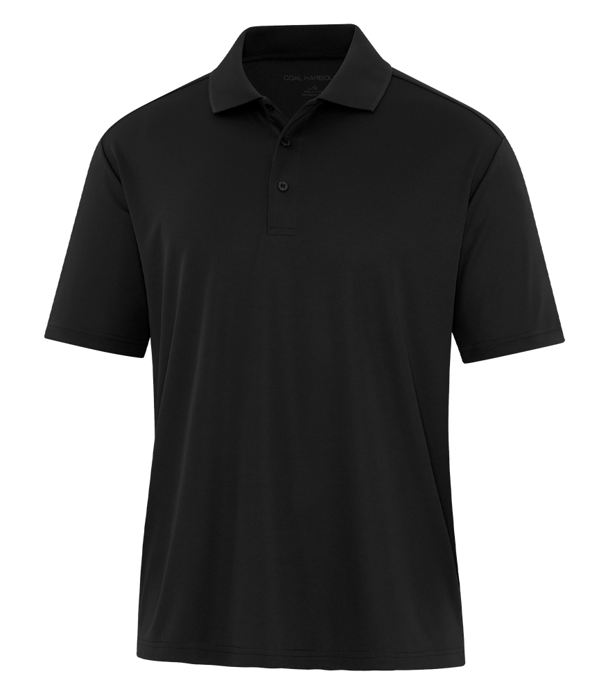 Polo de golf personnalisé performance Logo imprimé et brodé Coal Harbour