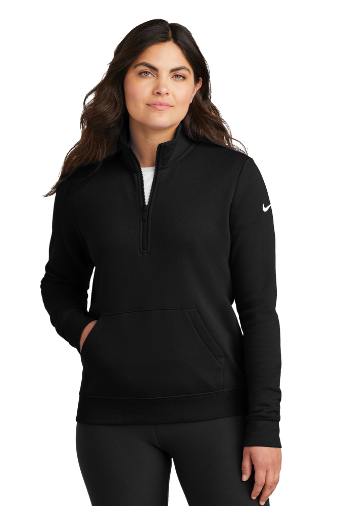 Black Sweatshirt Nike with Zip Hermes Printing Montreal