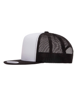 Black and White color Custom Trucker Cap and Hat - Hermes Printing imprimerie at Montreal