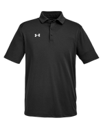 Black color Golf Custom Polo Shirt with logo embroidery at Montreal Hermes Printing