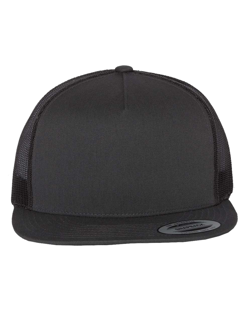 Charcoal color Custom Trucker Cap and Hat - Hermes Printing imprimerie at Montreal