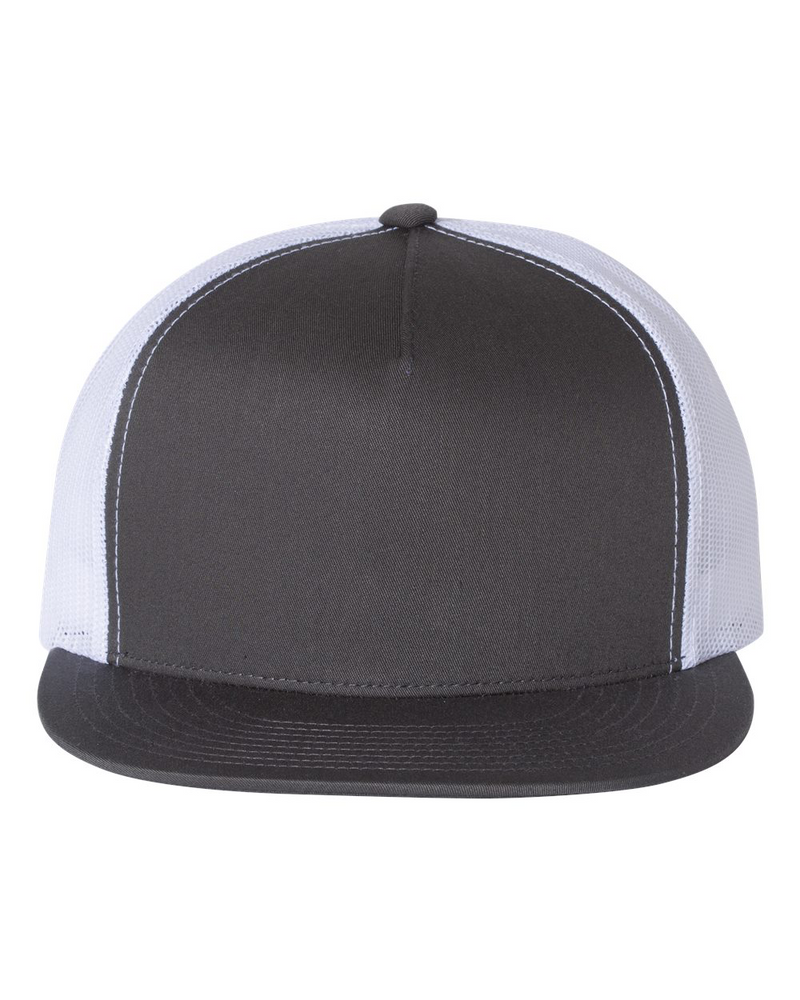 Charcoal and White color Custom Trucker Cap and Hat - Hermes Printing imprimerie at Montreal