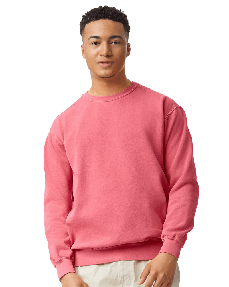 Custom Print Dyed Sweatshirt COMFORT COLORS