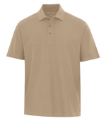 Sand Custom Polo with Embroidery and Print Logo Hermes Printing at Montreal