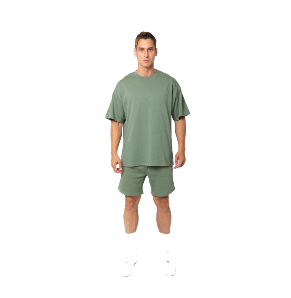 Sample Dusty Green Color Super Heavy unisex T-shirt in Montreal - Hermes Printing Imprimerie