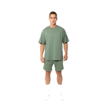 Sample Dusty Green Color Super Heavy unisex T-shirt in Montreal - Hermes Printing Imprimerie