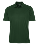 Forest Green Performance Custom Polo Shirt Promotional Hermes Printing at Montreal