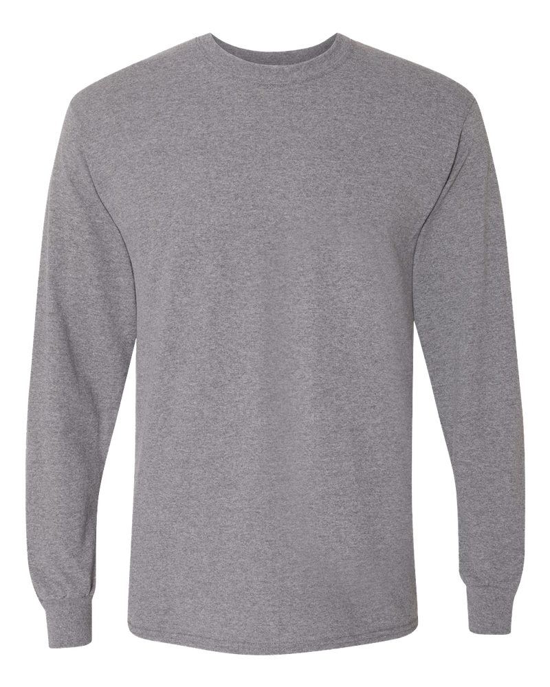 Custom Printing Long Sleeve T-shirt DryBlend 50/50 Gildan