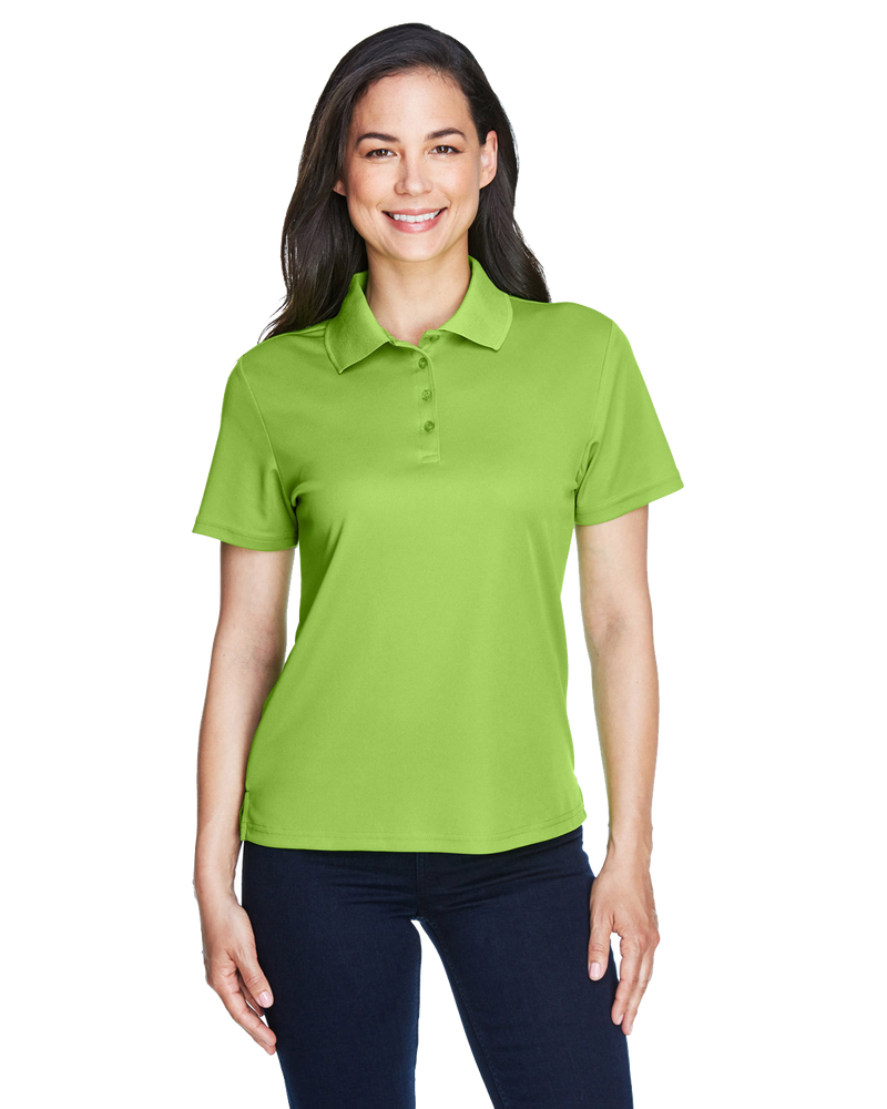 Polo personnalisé imprimé en polyester pour femme Core365