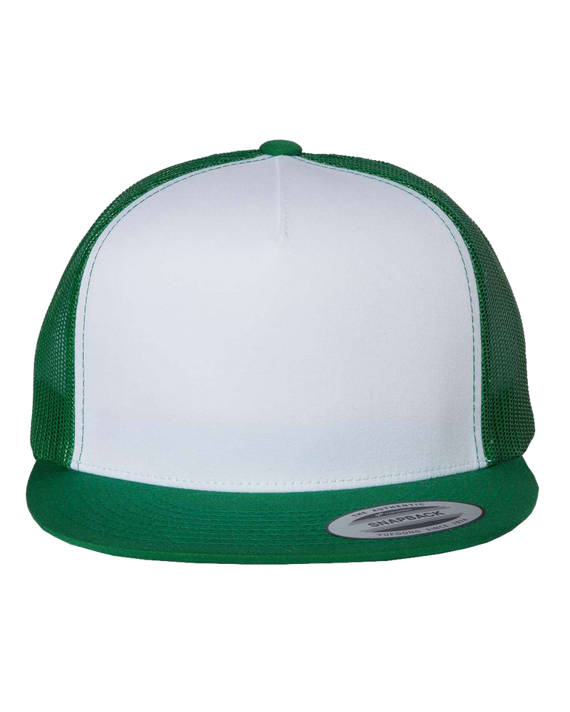 Custom Printing and Embroidery Classic Trucker Cap Five Pannel YP Classics