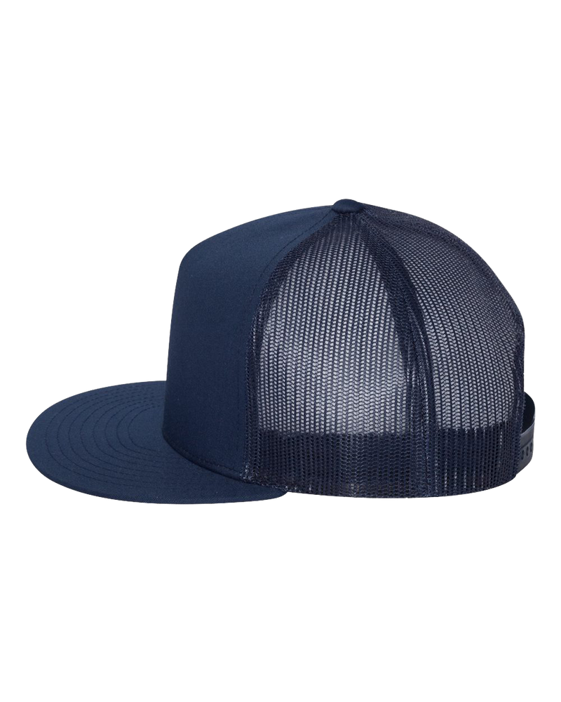 Navy color Custom Trucker Cap and Hat - Hermes Printing imprimerie at Montreal