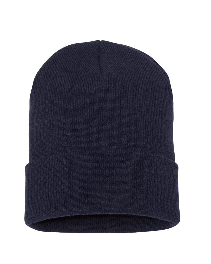 Navy Custom Beanie Toque Embroidered Hermes Printing Montreal