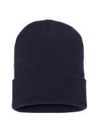 Navy Custom Beanie Toque Embroidered Hermes Printing Montreal