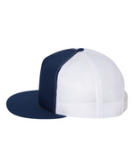 Navy and White color Custom Trucker Cap and Hat - Hermes Printing imprimerie at Montreal