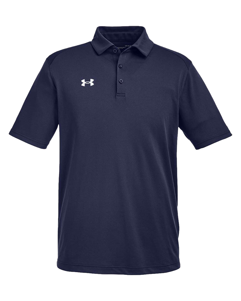 Navy color Golf Custom Polo Shirt with logo embroidery at Montreal Hermes Printing
