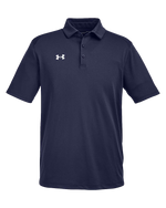 Navy color Golf Custom Polo Shirt with logo embroidery at Montreal Hermes Printing