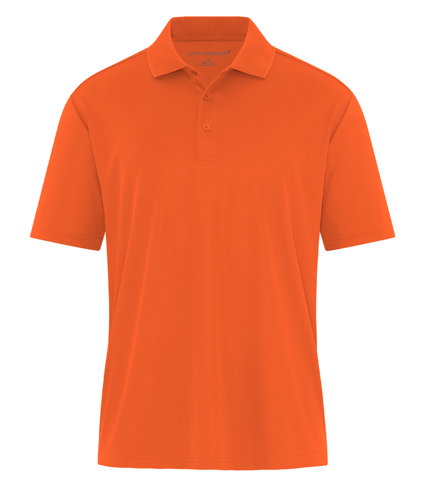 Polo de golf personnalisé performance Logo imprimé et brodé Coal Harbour