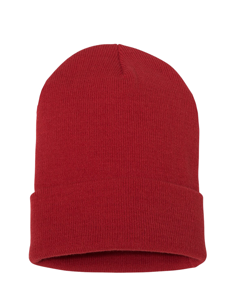Red Custom Beanie Toque Embroidered Hermes Printing Montreal
