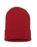 Red Custom Beanie Toque Embroidered Hermes Printing Montreal
