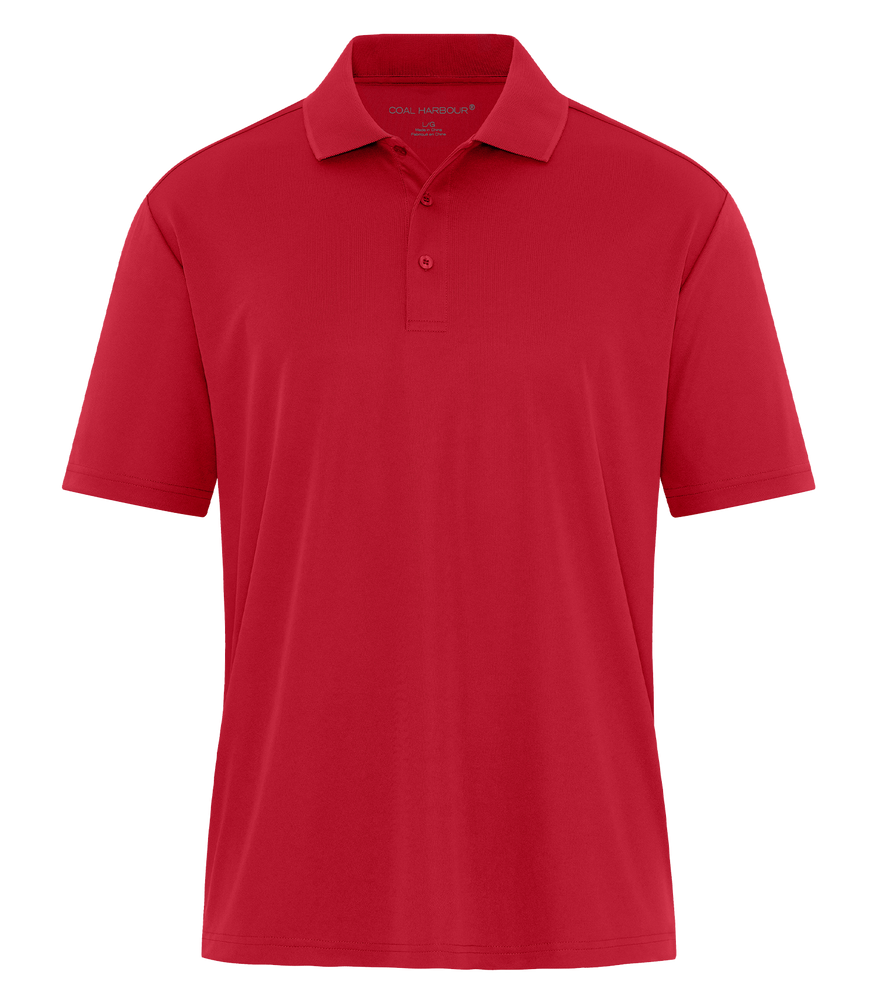Polo de golf personnalisé performance Logo imprimé et brodé Coal Harbour