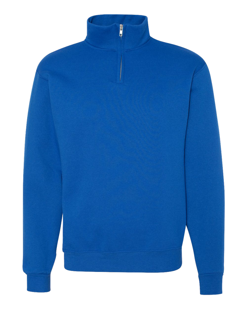 Custom Print Sweatshirt Quarter-Zip Pullover JERZEES