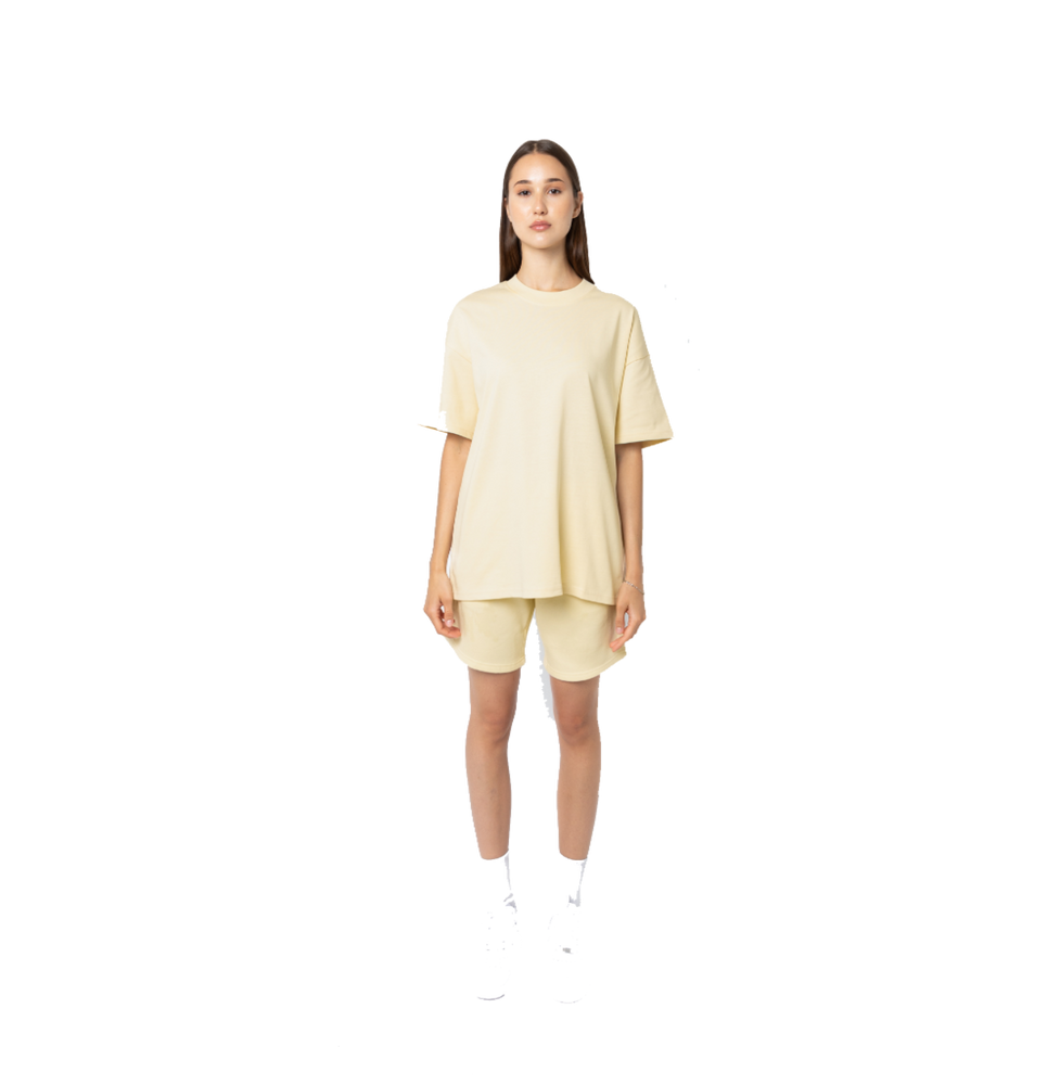Sample Ivory Color Unisex Super Heavy unisex T-shirt in Montreal - Hermes Printing Imprimerie