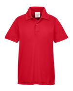 Sport Red Custom Youth Polo Shirt -Hermes Printing Montreal