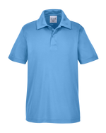 Light Blue Custom Youth Polo Shirt -Hermes Printing Montreal