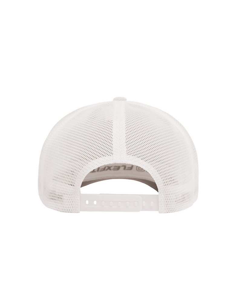 White Flexfit Custom Caps Embroidery Hermes Printing Montreal