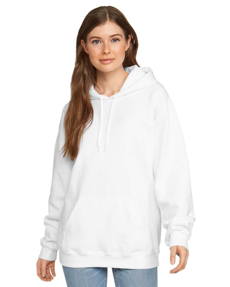 Custom Unisex fleece Hoodie Pullover Gildan Softstyle