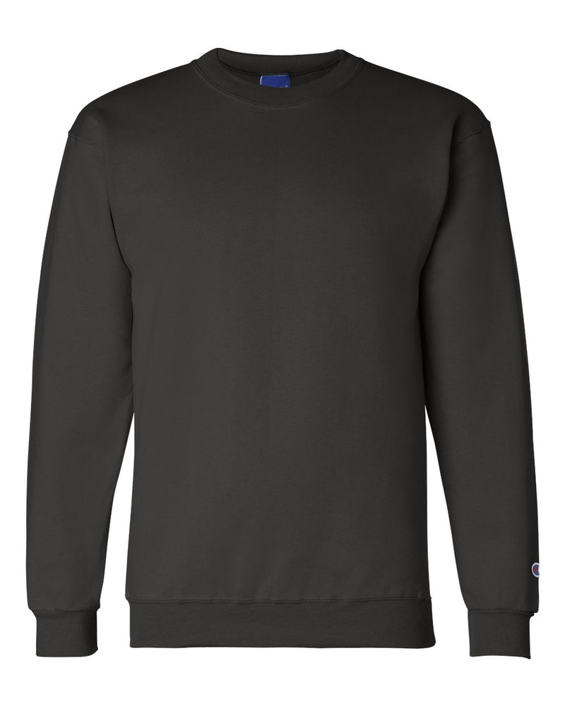  (BLACK) Champion Crewneck Eco-friendly Sweatshirt