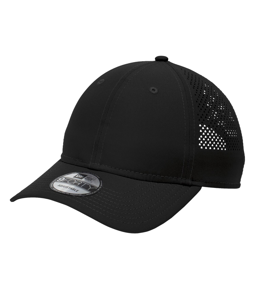 Custom New Era Black Cap - Hermes Printing