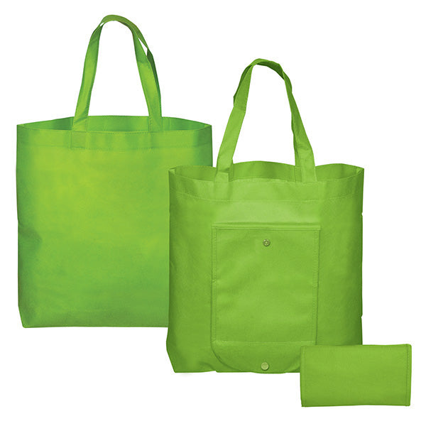 Custom Printing Tote Bag Folding Non Woven Size: (16"x14"x3.5"D)