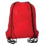 (Red) Non Woven Drawstring Backpack