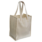 Custom Printing Tote Bag Organic Cotton Size: (11.75"x13"x7.75"D)