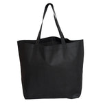 (BLACK) Oversize Non Woven Tote Bags NW6351