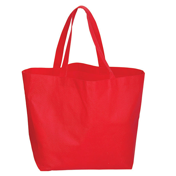 (RED) Oversize Non Woven Tote Bags NW6351