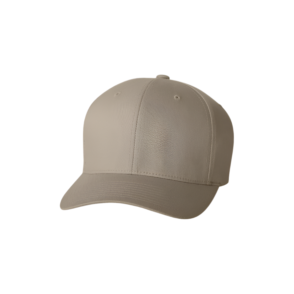 Khaki Custom Embroidered Cap - Hermes Printing at Montreal