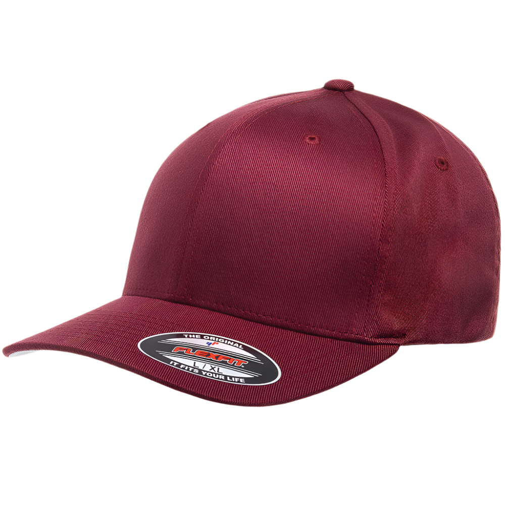 Maroon Custom Embroidered Cap - Hermes Printing at Montreal