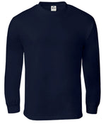 Alstyle Classic Adult Long Sleeve Navy Tee
